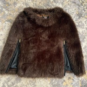 Juicy Couture Faux Fur Cape